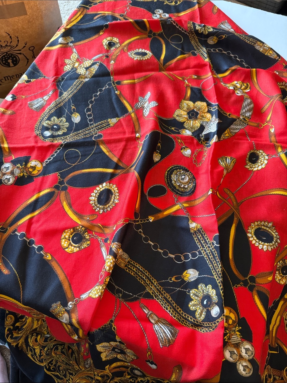 47”x46” Betmar Italy Scarf
